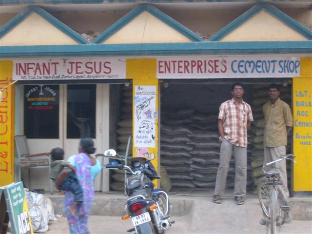 Jesus Gives Cement!