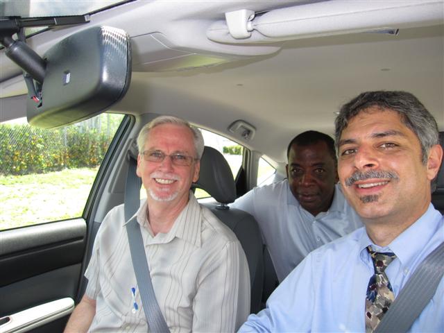 Bob test drives the Prius